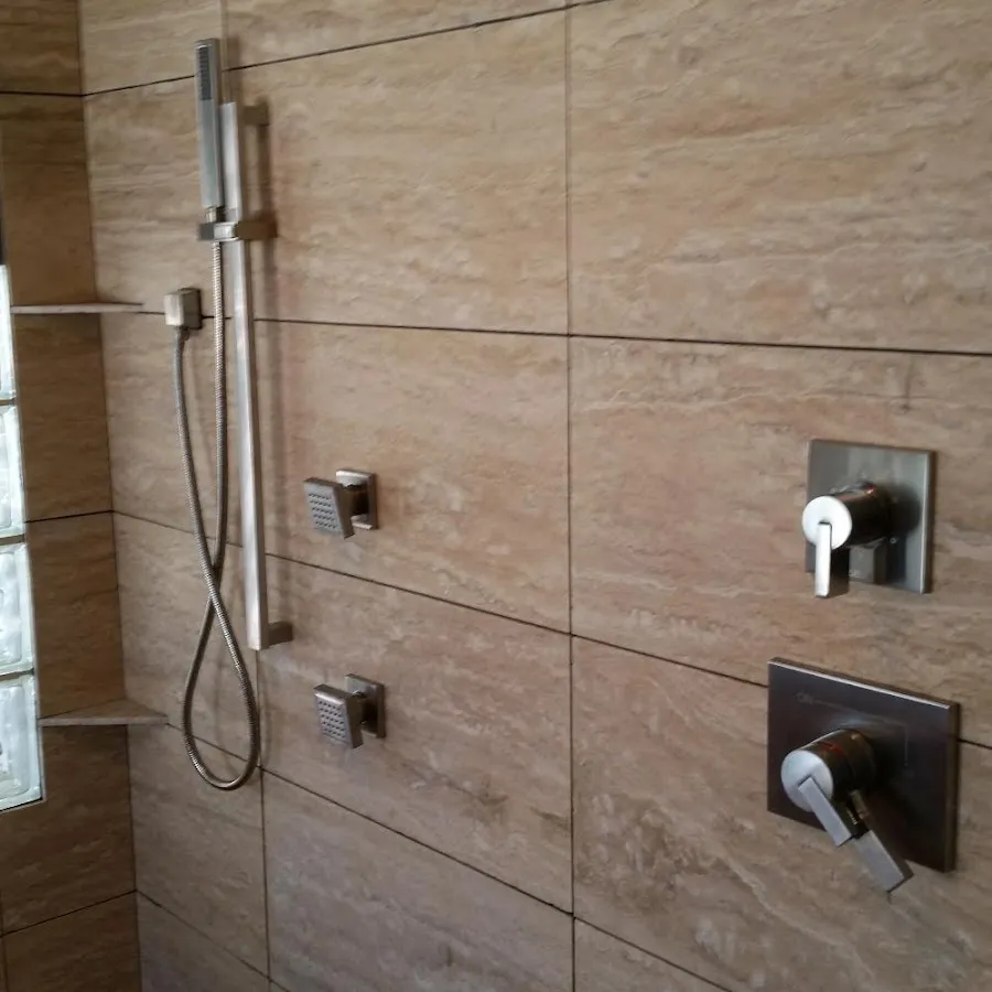 Shower fixture installation for Water Heater Replacement in Acton
